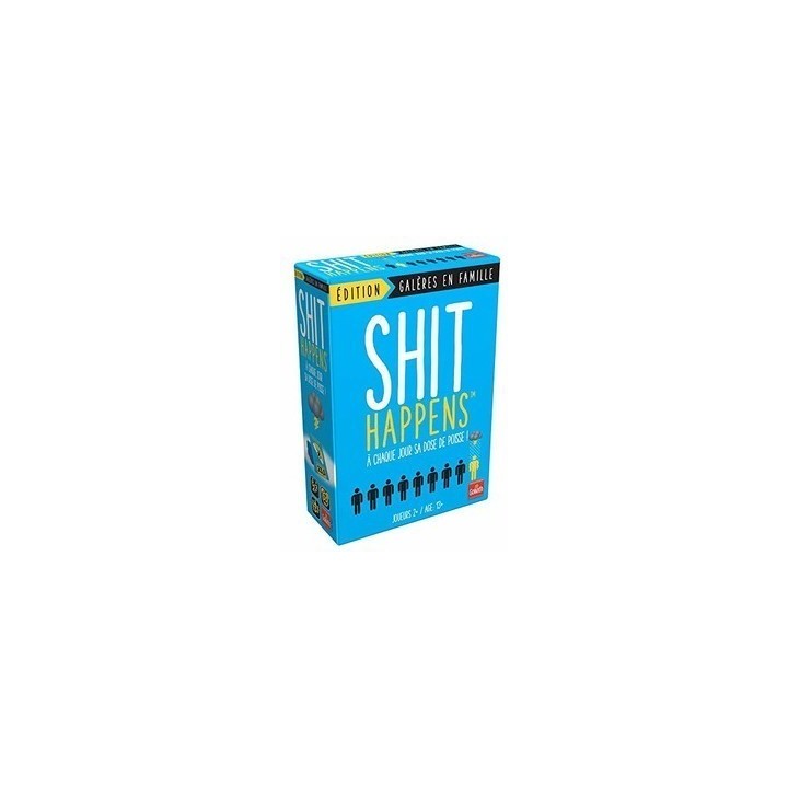 Jeux de société - Shit Happens : Edition Galères en Famille