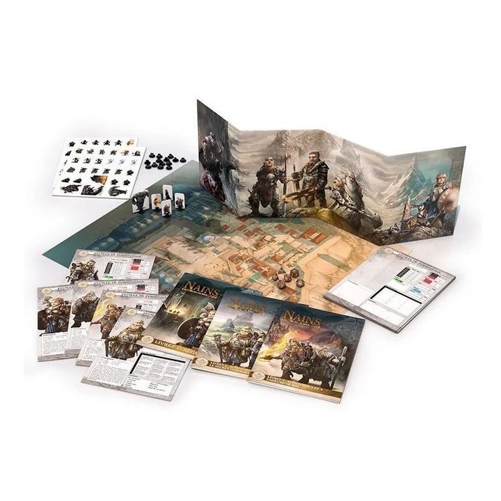 Jeux de rôle - Nains - Initiation au Jeu d'Aventures dans les Terres d'Arran