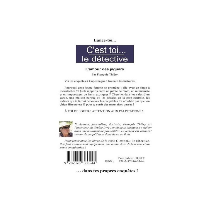Livre Histoires à jouer : L'amour des jaguars - C'est toi le détéctive vol 54