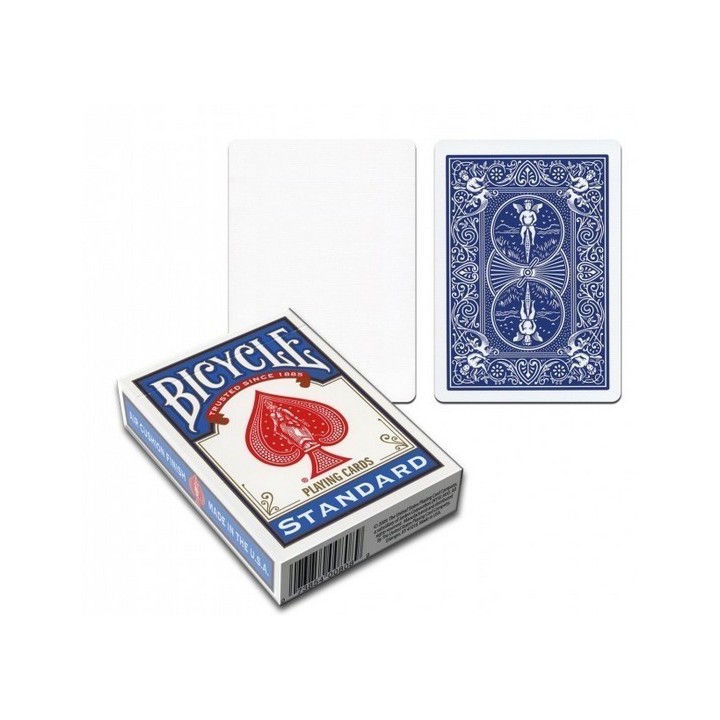 Bicycle - Carte Face Blanche - Standard - Dos Bleu - Spéciales Magie