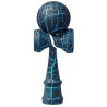 Jeux en bois - Kendama Crackle - Boule 6 cm Bleu