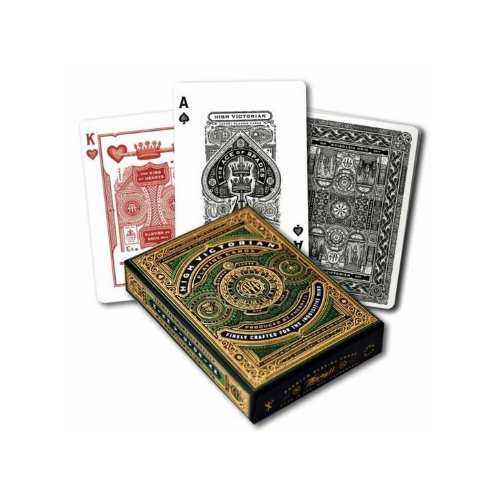 Bicycle - 54 cartes High Victorian Vert