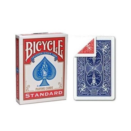 Bicycle - Double dos - Standard - Dos Rouge/Bleu - Spéciales Magie