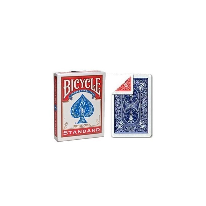 Bicycle - Double dos - Standard - Dos Rouge/Bleu - Spéciales Magie