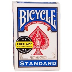 Bicycle - Double dos - Standard - Dos Rouge/Bleu - Spéciales Magie