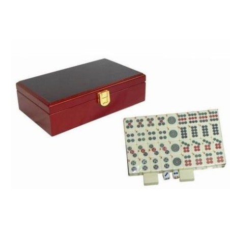 Jeux de société : Petit Mahjong boîte en bois
