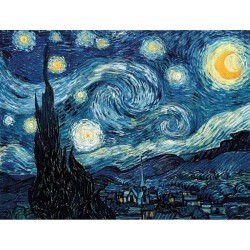 Puzzle Michèle Wilson : Van Gogh - Nuit Etoilée -  650 Pièces