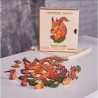 Puzzle Créatif Harmandi : L'Ecureuil Touffu  - 118 pièces