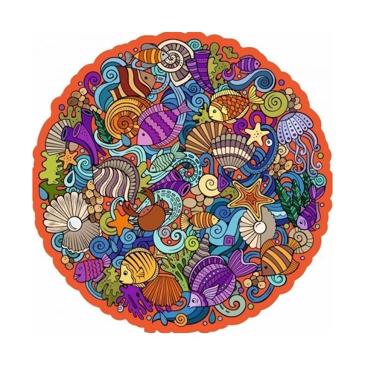 Puzzle Créatif Harmandi : La Planète Marina - 191pièces
