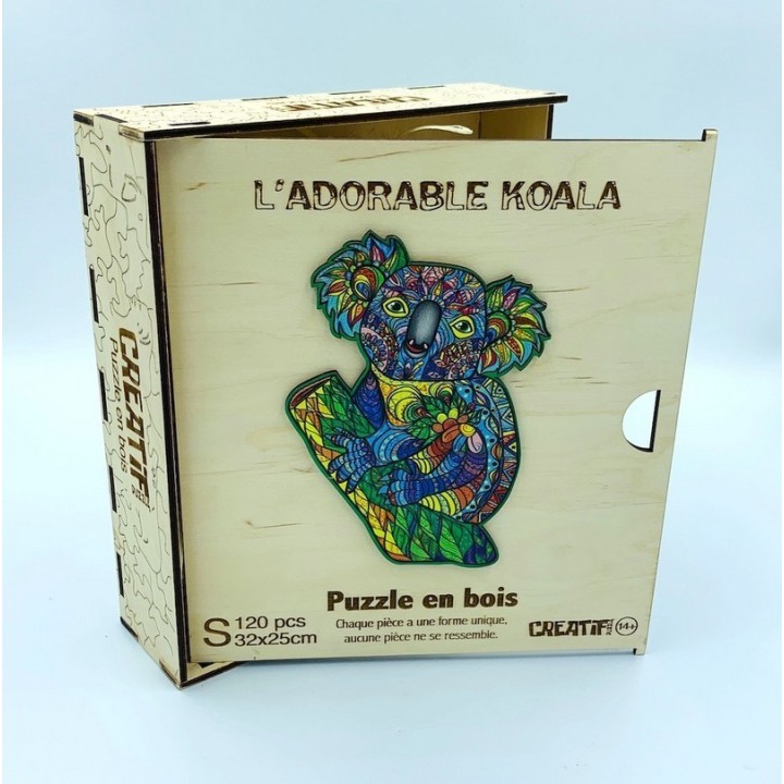 Puzzle Créatif Harmandi : L'Adorable Koala - 120 pièces