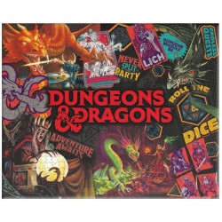 Puzzle Paladone - Dungeons & Dragons - 1000 pièces