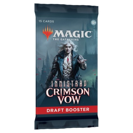 Précommande : Booster Draft Anglais Magic Innistrad Noce Ecarlate 19/11/2021