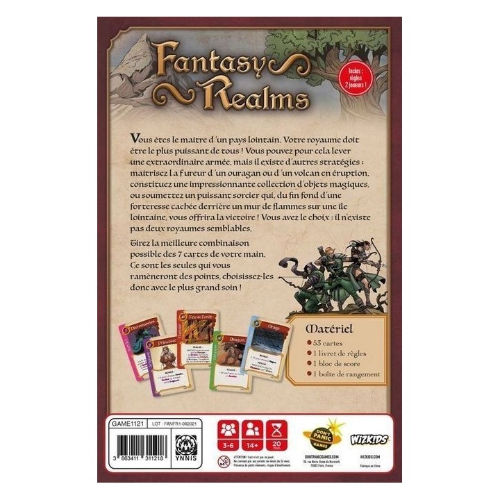 Jeux de société - Fantasy Realms
