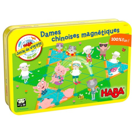 Jeux de société - Dames Chinoises Magnétique