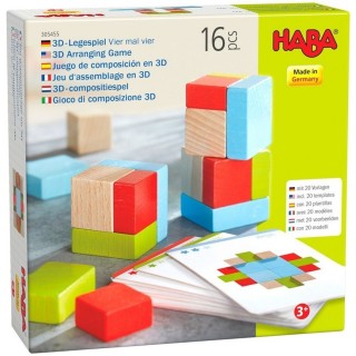 Jeux d'éveil - Jeu d'assemblage en 3D Quatre fois quatre