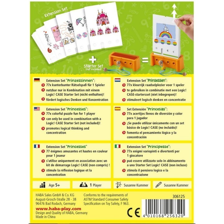 Jeux de société - Logi Case Extension - Princesses