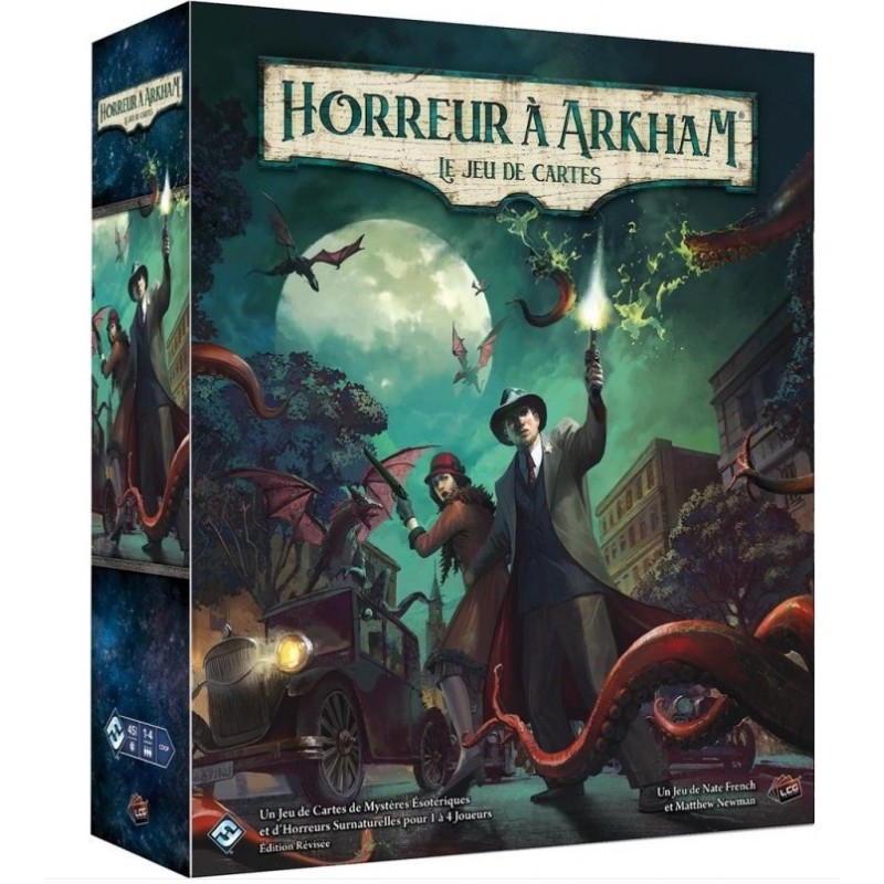 Jeux de société - Horreur à Arkham - Le Jeu de Cartes : Edition révisée Jeux de société - Horreur à Arkham - Le Jeu de Cartes : Edition révisée