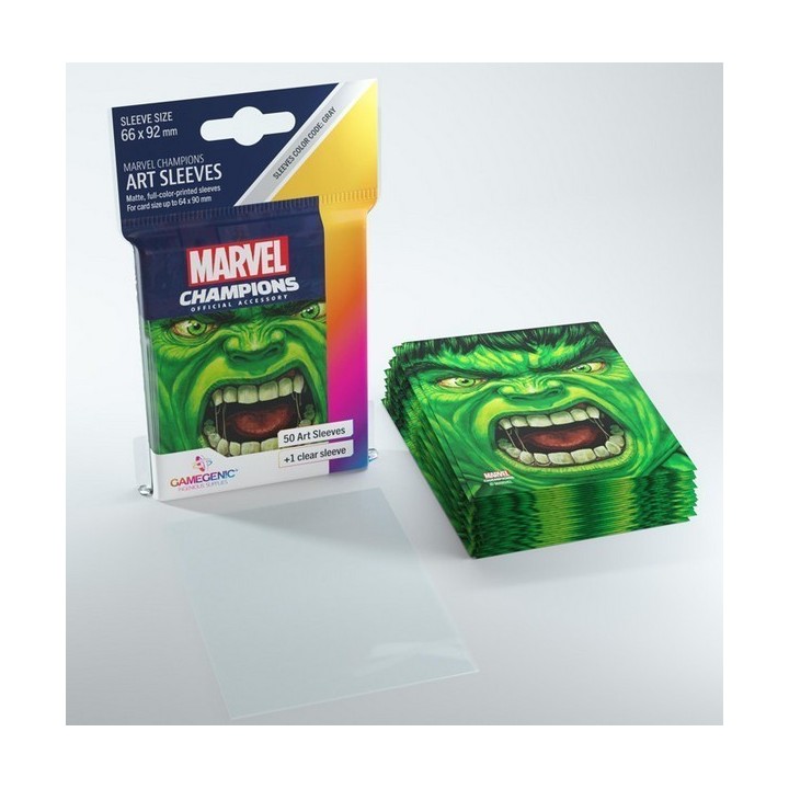 Gamegenic Marvel Champions Art Sleeves - Hulk