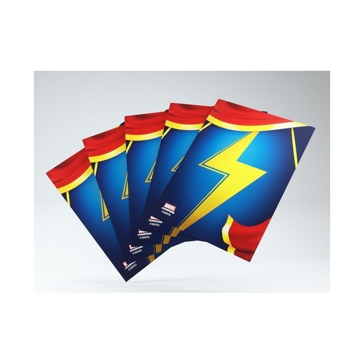Gamegenic Marvel Champions Art Sleeves - Ms. Marvel