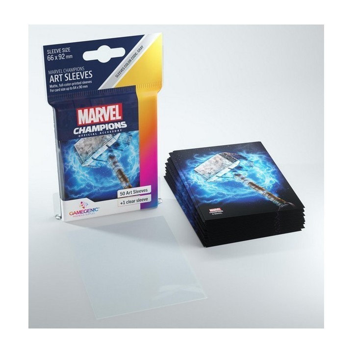 Gamegenic Marvel Champions Art Sleeves - Thor