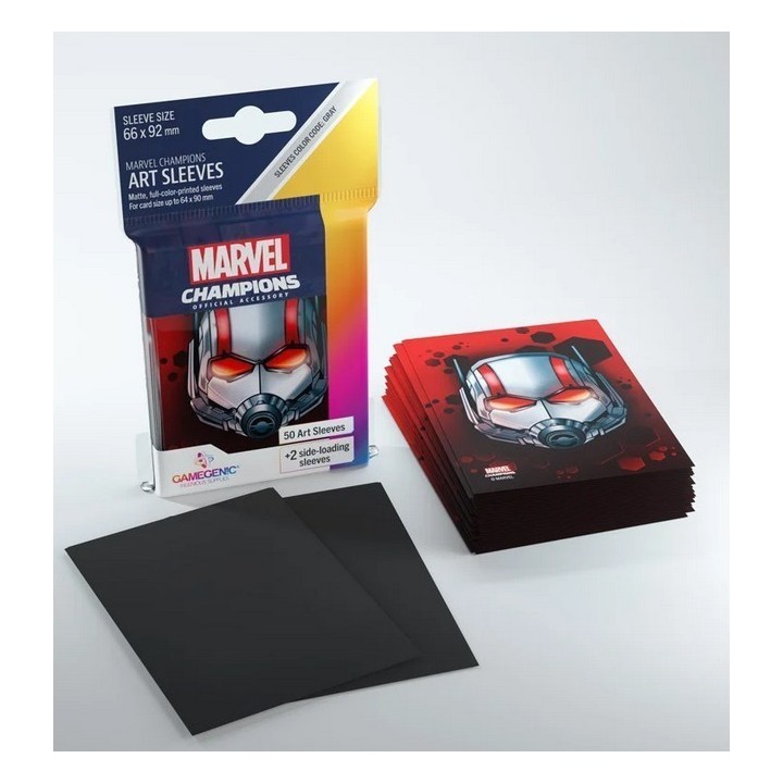 Gamegenic Marvel Champions Art Sleeves - Ant-Man