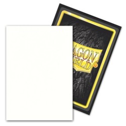 Protège-cartes Dragon Shield - 60 Japanese Sleeves Matte Blanc - Snow