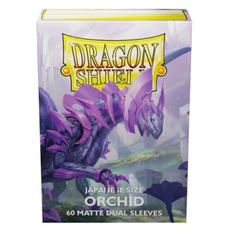 Protège-cartes Dragon Shield - 60 Japanese Sleeves Matte Violet Pale - Orchid