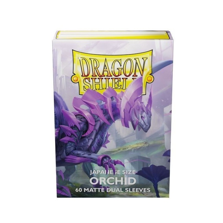 Protège-cartes Dragon Shield - 60 Japanese Sleeves Matte Violet Pale - Orchid