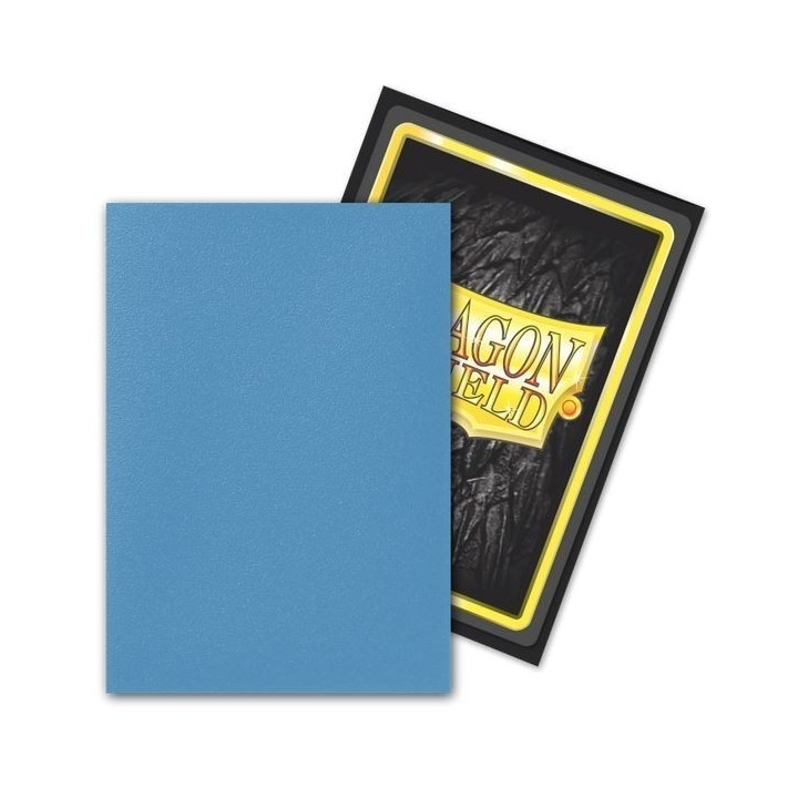 Protège-cartes Dragon Shield - 60 Japanese Sleeves Dual Matte Bleu - Lagoon