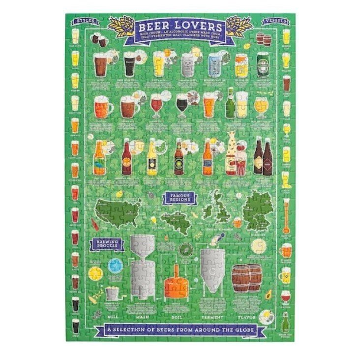 Puzzle Abrams & Chronicle : Beer Lover's - 500 pièces
