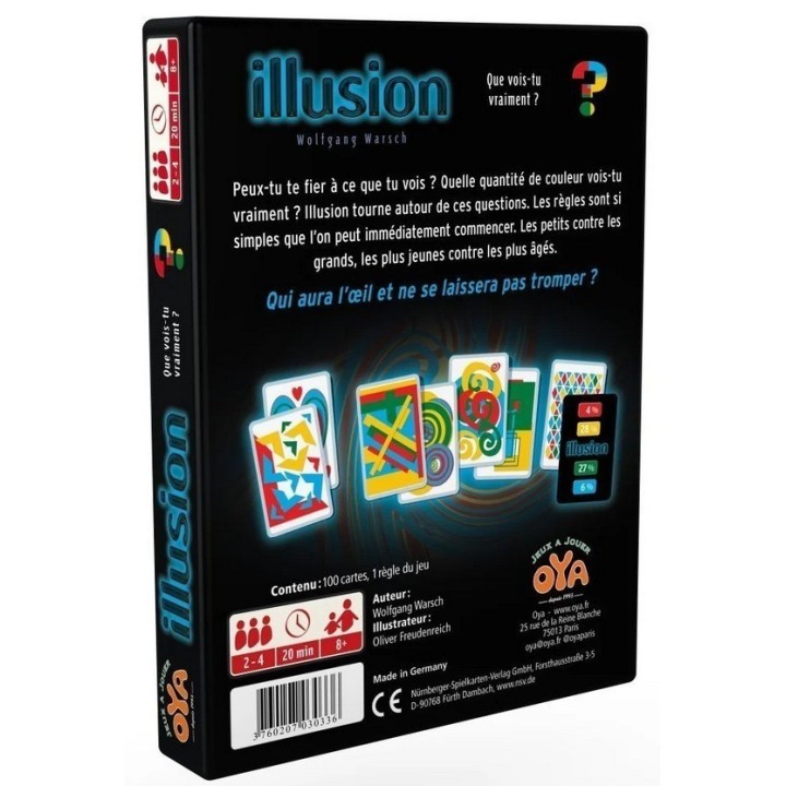 Jeux de société - Illusion