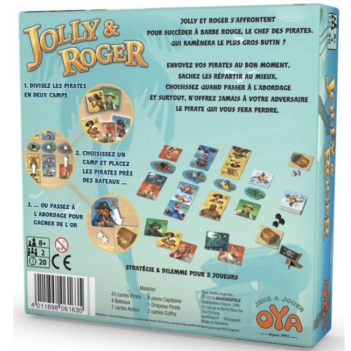 Jeux de société - Jolly & Roger