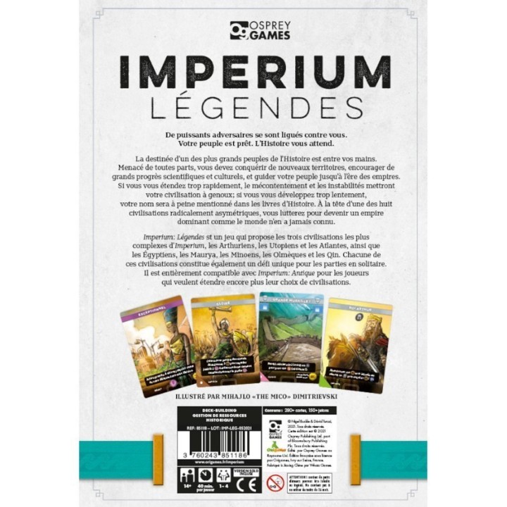Jeux de société - Imperium - Legendes
