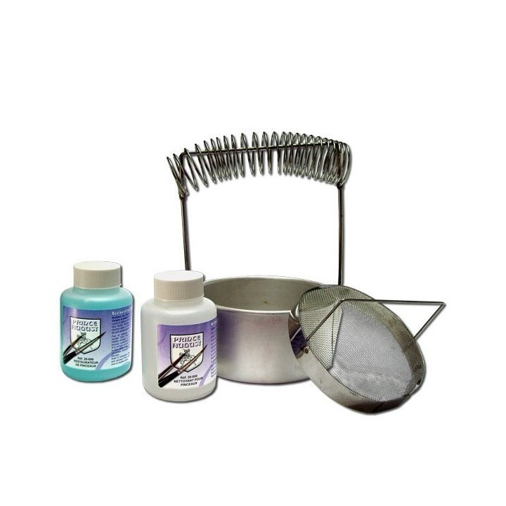 Kit 3 en1 - Pincelier Nettoyant et Restaurateur