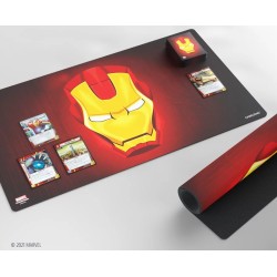 Tapis de jeu de carte Gamegenic - Marvel Champions Game Mat : Iron Man