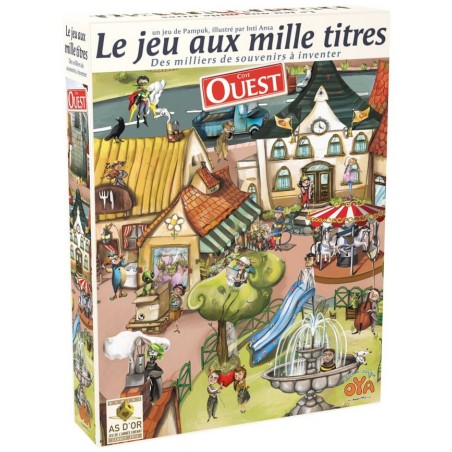 Jeux de société - Le Jeu au Mille Titres -  Ouest