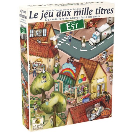 Jeux de société - Le Jeu au Mille Titres -  Est