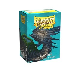 Protège-cartes Dragon Shield - 100 Standard Sleeves Classic Turquoise - Lagoon