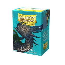 Protège-cartes Dragon Shield - 100 Standard Sleeves Classic Turquoise - Lagoon