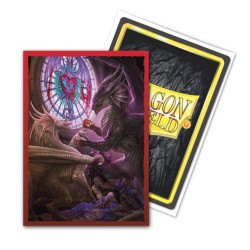 Protège-cartes Dragon Shield - 100 Standard Art Sleeves - Valentines Dragons 2022