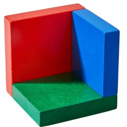 Jeux d'éveil - Jeu d’assemblage en 3D - Cube multicolore