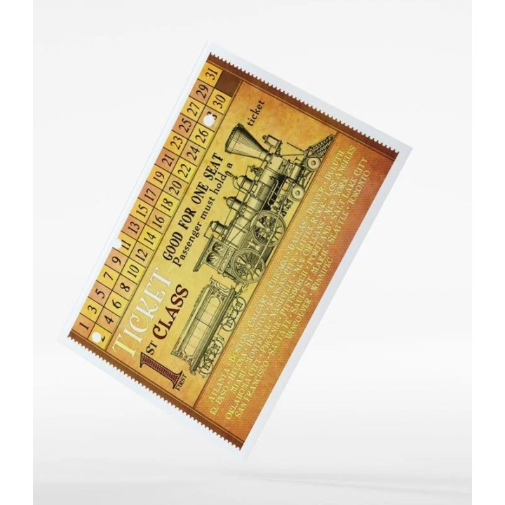 Gamegenic Art Sleeves - Les Aventuriers du Rail