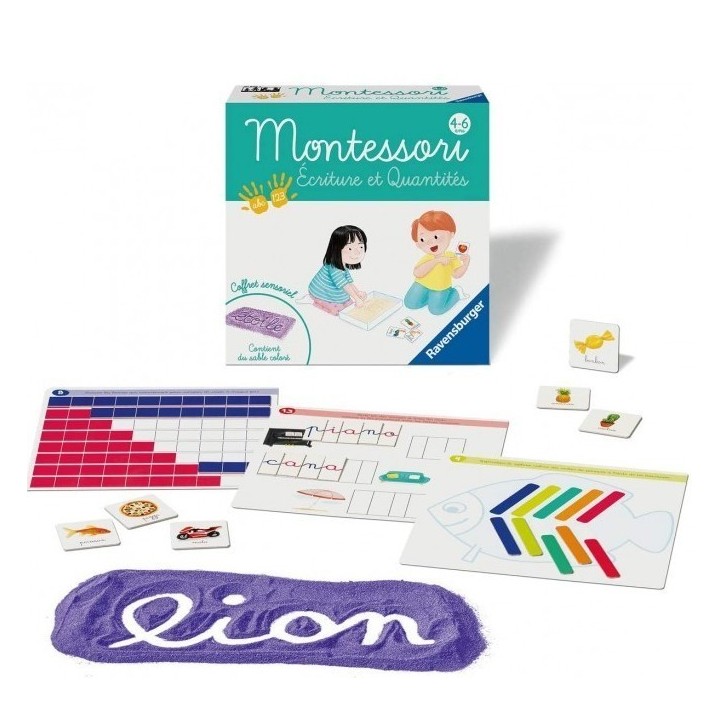 Jeux de société - Montessori : Ecriture et Quantité