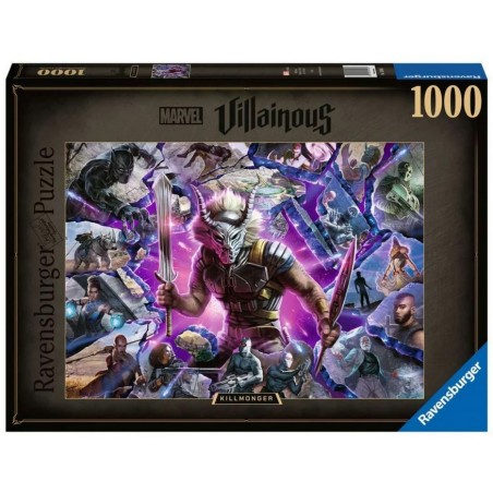 Puzzle Ravensburger Collection Marvel Villainous : Killmonger - 1000 Pièces