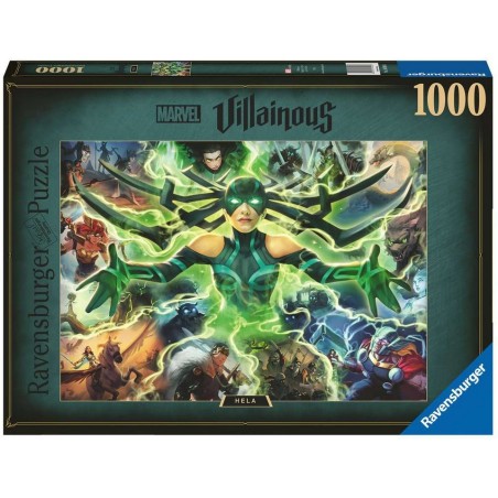 Puzzle Ravensburger Collection Marvel Villainous : Hela - 1000 Pièces