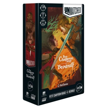 Jeux de société - Unmatched : Petit Chaperon Rouge vs Beowulf