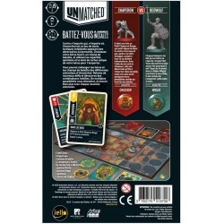 Jeux de société - Unmatched : Petit Chaperon Rouge vs Beowulf
