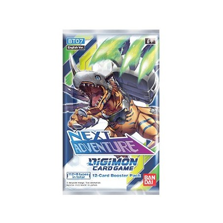 Booster Digimon Card Game Next Adventure BT07 en anglais