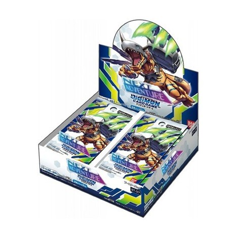 Booster Digimon Card Game Next Adventure Boite complète BT07 en anglais