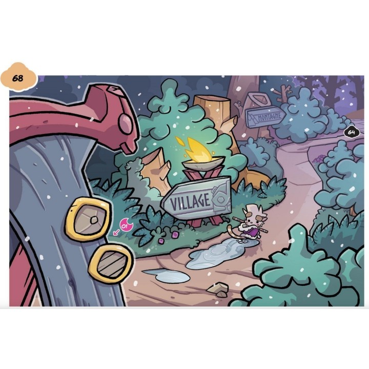 La BD dont tu es le petit héros - Chatons & Dragons : Les fleurs-dragon